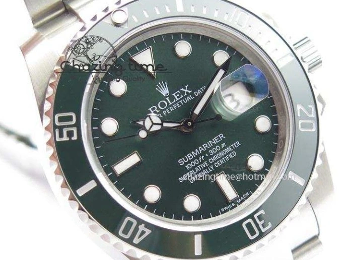 Best BP LV SS Submariner Edition Swiss Green Maker SS ETA2836 Dial 0117
